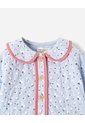 Chaqueta Regular Acolchada Estampada Bebé Niña Azul de BABY FRESH
