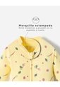 Pijama Algodón Cierre Doble Sentido Estampada Bebé Niña Amarillo de BABY FRESH