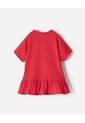 Camiseta Oversize Algodón Roja Niña Rojo de BABY FRESH