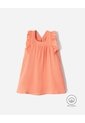 Vestido Midi Algodón Texturizado Coral Niña Coral de BABY FRESH