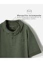 Polo Oversize Verde Niño Verde de BABY FRESH