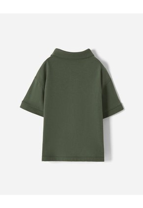 Polo Oversize Verde Niño Verde