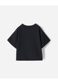 Camiseta Algodón Negra Niña Negro de BABY FRESH