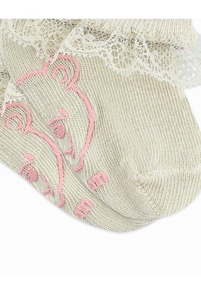 Medias Bebé Niña Algodón Largas Pack X3 Surtido Multicolor