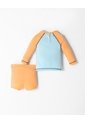 Traje De Baño Protección UV Estampado Bebé Niño Naranja de BABY FRESH