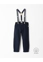 Pantalón Recto + Cargaderas Drill Algodón Azul Niño Azul de BABY FRESH