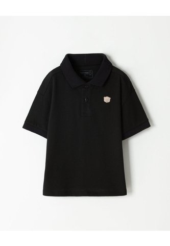 Polo Oversize Negra Niño Negro BABY FRESH