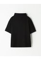 Polo Oversize Negra Niño Negro de BABY FRESH