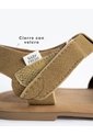 Sandalias Tipo Pescador Café Niña Cafe de BABY FRESH