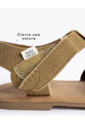 Sandalias Tipo Pescador Café Niña Cafe