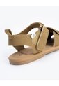 Sandalias Tipo Pescador Café Niña Cafe de BABY FRESH