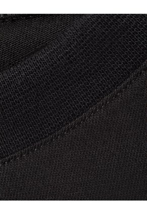 Camiseta Oversize Algodón Negra Niño Negro
