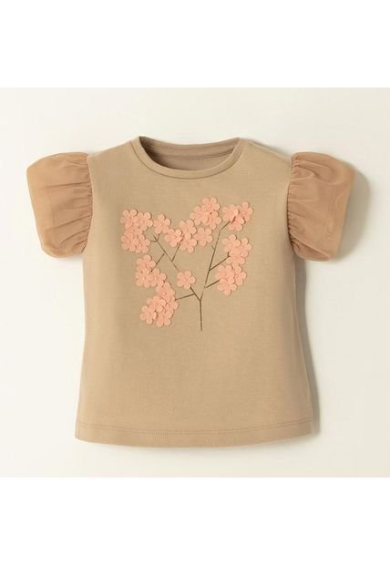BLUSA BABY FRESH BEBITA NIÑA NIXE BEIGE