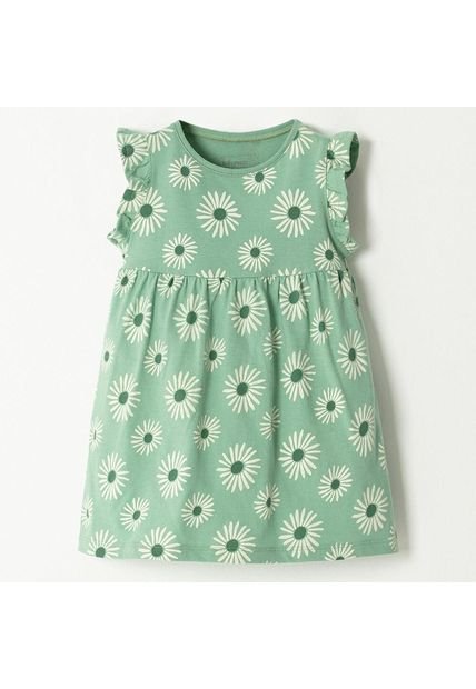 VESTIDO BABY FRESH BEBITA NIÑA AYSHA VERDE