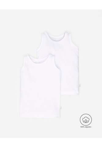 Camiseta Esqueleto Algodón X2unds Blancas Unisex Blanco BABY FRESH