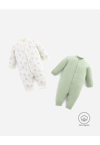 Pijama Algodón Botones A Presión X2unds Surtido Bebé Niña Multicolor BABY FRESH