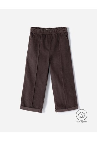 Pantalón Straight Corduroy Chocolate Niño Chocolate BABY FRESH