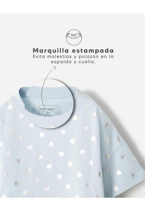 Conjunto Camiseta + Falda Surtido Niña Azul