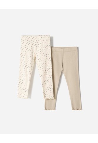Legging Tiro Medio Rib X2unds Surtido Niña Multicolor BABY FRESH