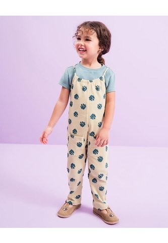 Conjunto Camiseta + Enterizo Niña Verde BABY FRESH