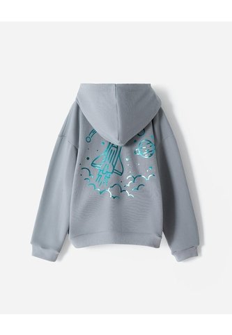 Buzo Oversize Gris Niño Gris BABY FRESH