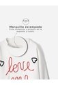 Buzo Oversize Bordado Niña Blanco de BABY FRESH