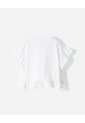 Camiseta Regular Blanca Niña Blanco de BABY FRESH