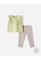 Conjunto Camiseta + Pantalón Niña Verde de BABY FRESH