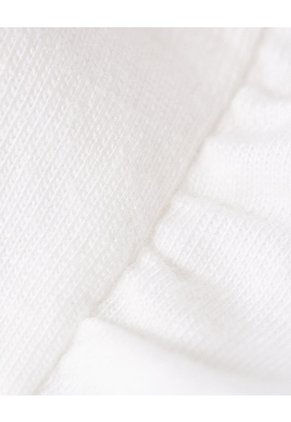 Camiseta Regular Blanca Niña Blanco