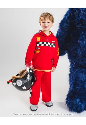 Disfraz Niño Buzo + Pantalón Rojo
