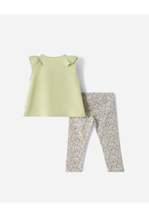 Conjunto Camiseta + Pantalón Niña Verde