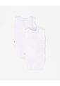 Body Manga Sisa Algodón X2unds Surtido Bebé Unisex Blanco de BABY FRESH