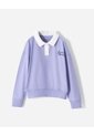 Buzo Tipo Polo Regular Lavanda Niña Lavanda de BABY FRESH