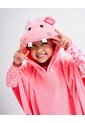 Toalla Tipo Poncho Algodón Rosado Rosa de BABY FRESH