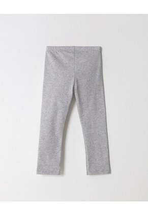 Legging Tiro Medio Gris Niña Gris