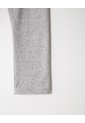 Legging Tiro Medio Gris Niña Gris de BABY FRESH