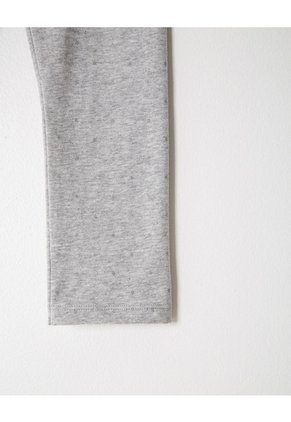 Legging Tiro Medio Gris Niña Gris