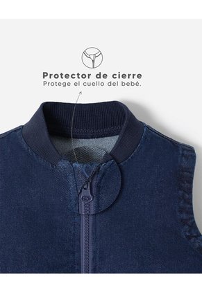 Chaleco Regular índigo Oscuro Niño Azul Oscuro