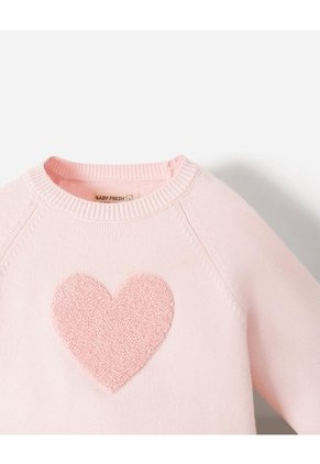 Conjunto Suéter + Pantalón Bebé Niña Beige
