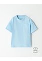Camiseta Oversize Algodón Azul Niño Azul de BABY FRESH