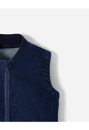 Chaleco Regular índigo Oscuro Niño Azul Oscuro