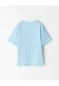 Camiseta Oversize Algodón Azul Niño Azul de BABY FRESH
