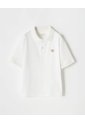 Polo Oversize Blanca Niño Blanco de BABY FRESH