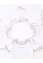 Body Manga Corta Algodón X5unds Surtido Bebé Unisex Blanco de BABY FRESH