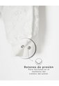 Enterizo Largo Botones A Presión Blanco Bebé Unisex Blanco de BABY FRESH