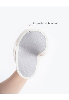 Pantuflas Conejo Crudo Unisex Beige