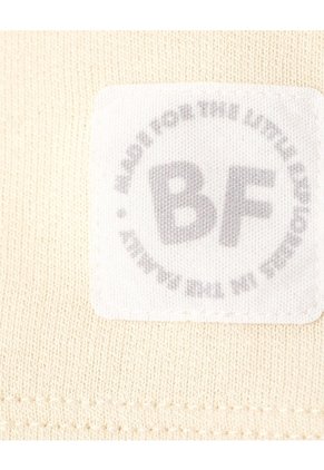 Camiseta Oversize Algodón Crema Niño Beige
