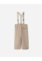 Pantalón Recto + Cargaderas Drill Algodón Niño Beige de BABY FRESH