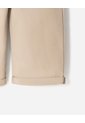 Pantalón Recto + Cargaderas Drill Algodón Niño Beige de BABY FRESH