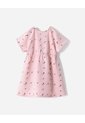 Vestido Medio Rosado Estampado Rosa de BABY FRESH